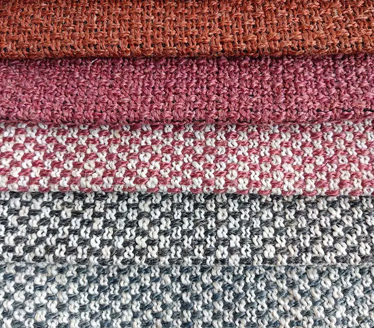 Colorful Soft Boucle Fabric for Sofa Woven Upholstery S21027A