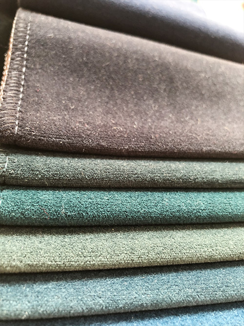 Australian Woollike Luxury Velvet Upholstery Fabric For Sofa XSX
