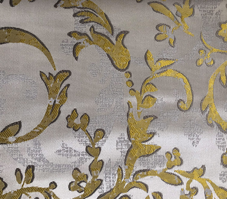 XSX s19052a yellow drapery fabric suppliers for Furniture-1