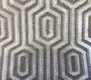 3D Effect Hexagonal Shaped Jacquard Knitting Velvet Upholstery Fabric Wholesale WD19179A