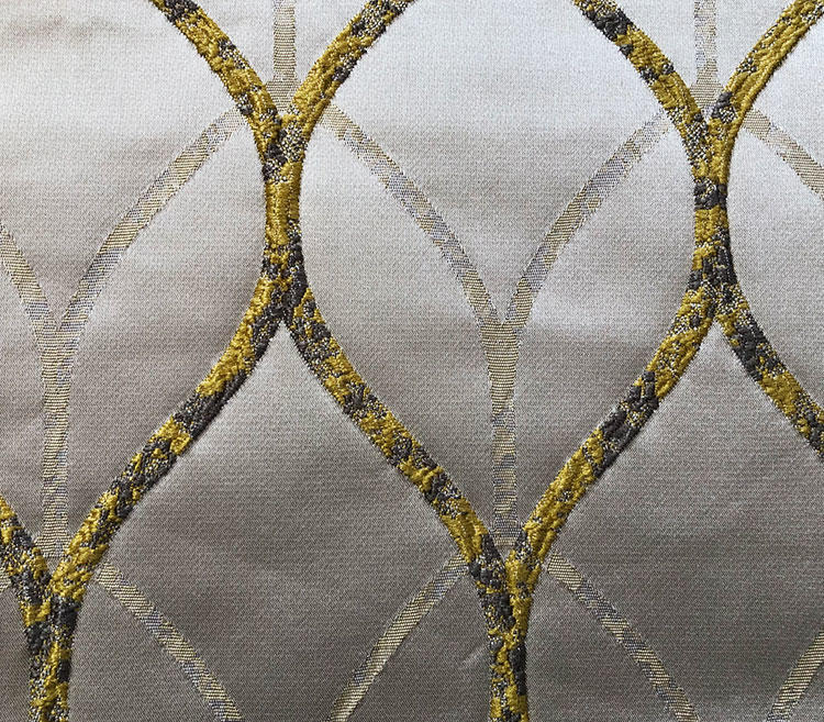 Home Furnishing Textiles Modern Geometric Soft-touching Woven Drapery Curtain Fabrics H19124C